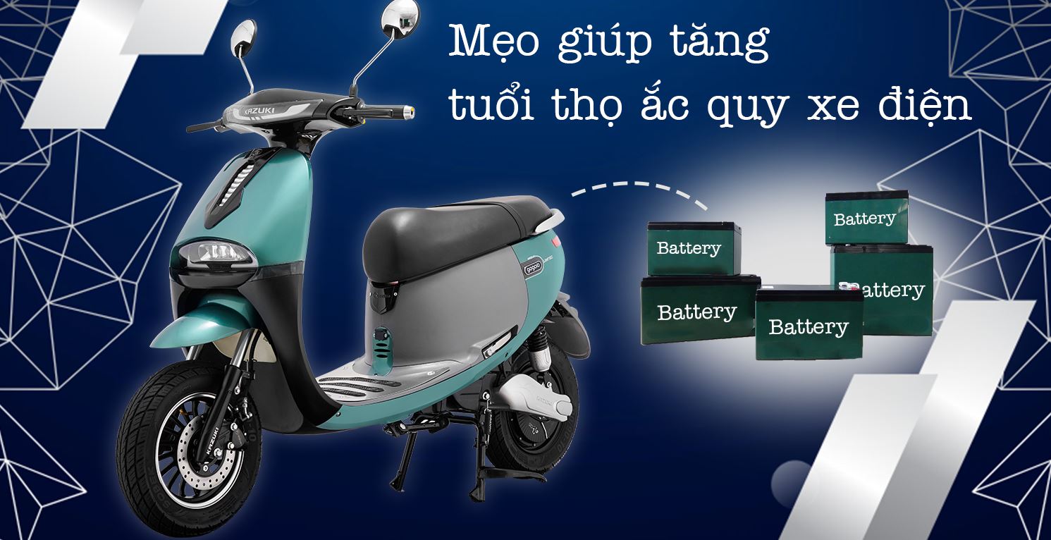 Điểm mặt 3 cách tăng tuổi thọ xe điện bạn cần quan tâm!